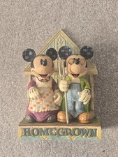 Jim Shore Walt Disney Showcase Collection Mickey Minnie Mouse Homegrown Figurine