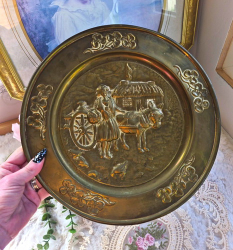 Embossed brass decorative - embossed,