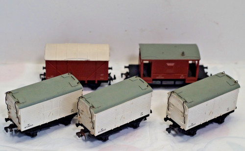 Lot10 rake hornby dublo - rake,