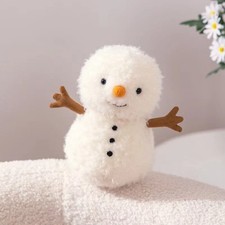 Jellycat Little Snowman 15CM Plush: BNWT Brand New With Tags + Bag Winter Toy