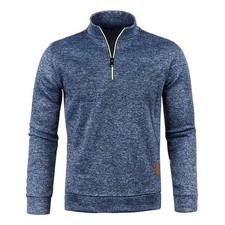 Mens High Neck Jumper Blouse