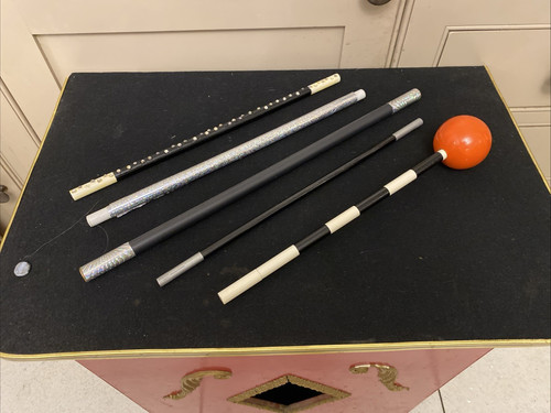 Vintage magic trick wands - magic,