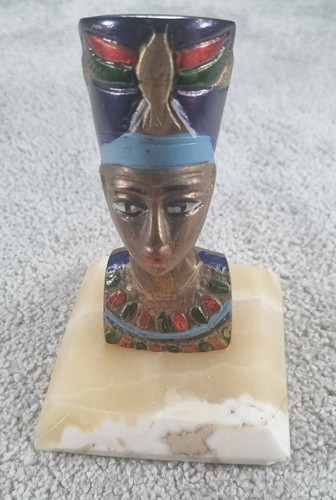 Brass copper painted egyptian - brass,