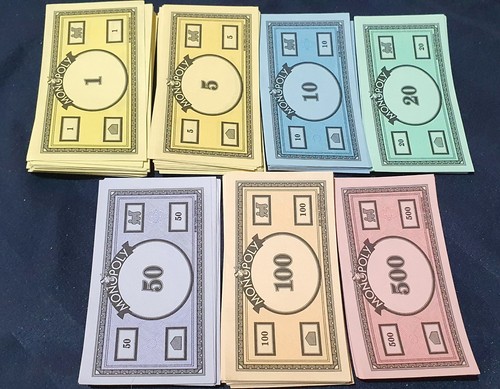 Set monopoly money - monopoly, 1996