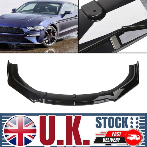 Gloss black front bumper - gloss,