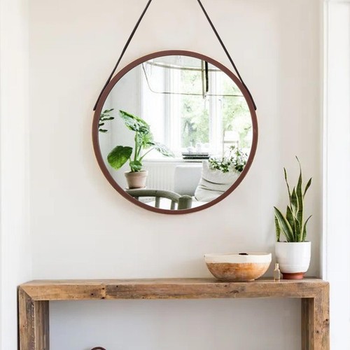 Wall hanging mirror ornament - hanging,