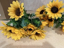 Four Bunches Of Beautiful Sunflowers