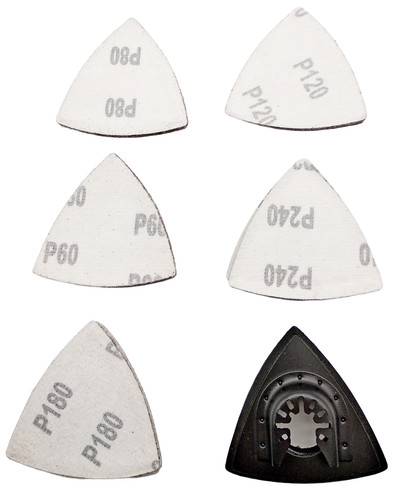 Piece set sanding - 26-piece, plate