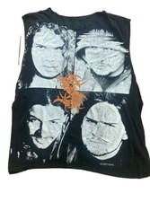 Sepultura Band T-shirt 1995 Cut To Vest Music Metal Double Sided Rare XL Top VTG