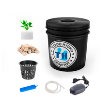 Grow Pot Original 2gal DWC Hydro Bucket Kit with Air Pump & Accessories