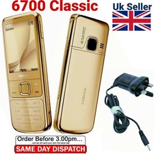 Brand New Nokia 6700 Classic GSM 3G GPS Mobile Phones Unlocked 5MP-*GOLD*