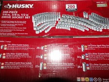 Husky 200 Piece Socket Set