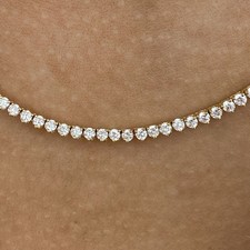 14K Yellow Gold Tennis