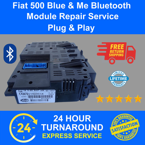 Fiat 500 blue and bluetooth - fiat,