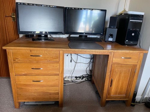 Large solid heavy oak - large,