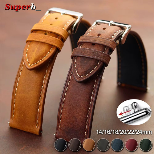 Mens watch strap - strap, handmade