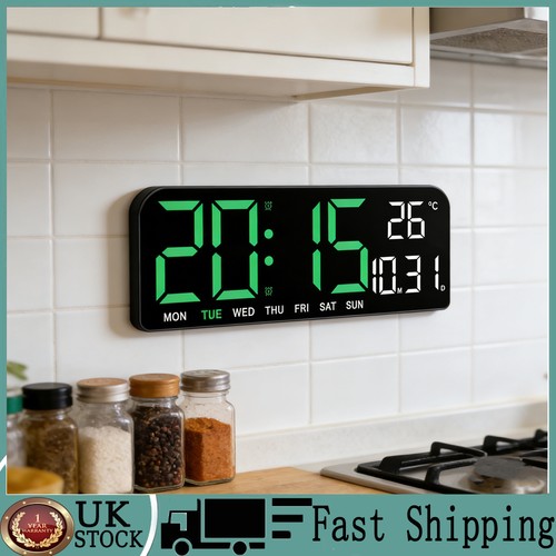 Desk wall clock digital - clock, alarm
