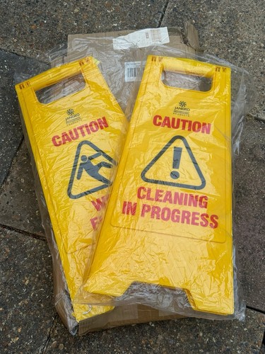 Jangro wet floor sign - jangro, caution