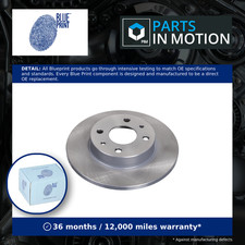 2x Brake Discs Pair Solid fits