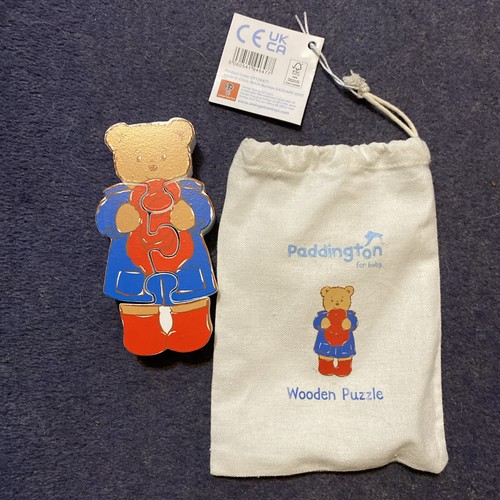 Paddington bear wooden puzzle - paddington,