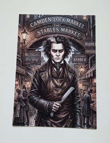 Sweeney todd camden market - in,