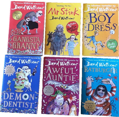 David walliams paperback - 6,