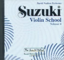 Suzuki violin school - 4, cd