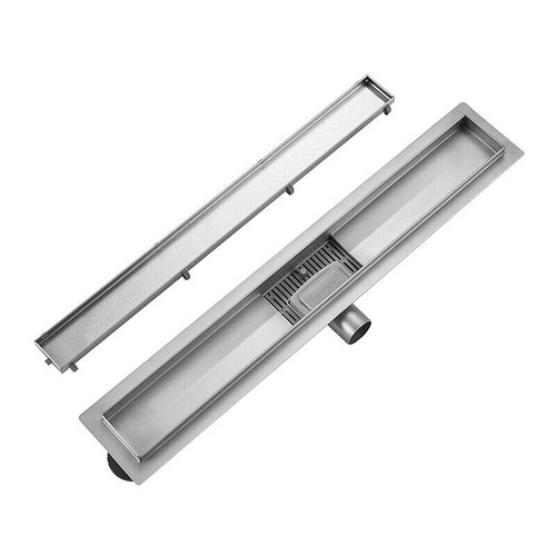 Wet room linear shower floor - room,
