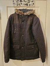 Matalan Mens Brown Wool Blend