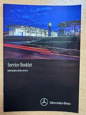 Genuine mercedes service book - mercedes,