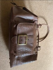 river island Faux Leather Holdall