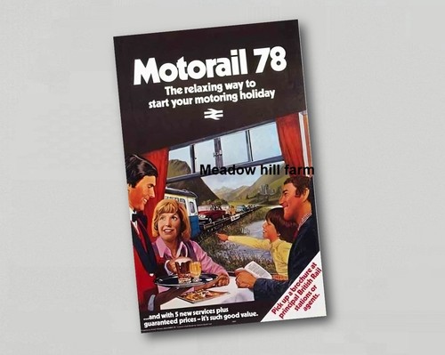 Fridge magnet motorail - fridge, 78