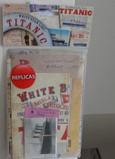 Titanic Memorabilia Gift Pack with over 20 pieces of Replica Artwork