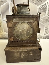 Vintage Antique LNER Signal Lamp Lantern - Welch Patent LTD Railway Lantern