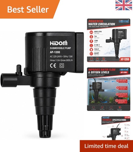 Submersible powerhead - 2-in-1,