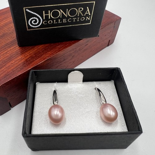 Honora pearl earrings sterling - honora,