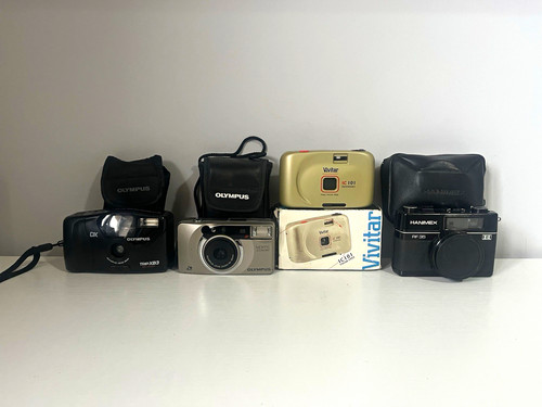 Compact film camera - camera, bundle