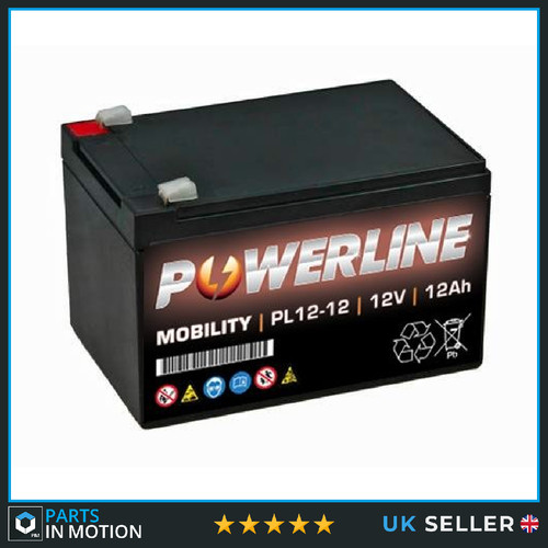 Single powerline 12v 12ah - single, 12