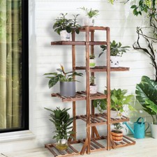 Metal Wooden Plant Stand