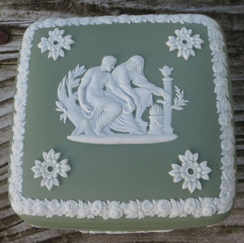 Vintage sage green wedgwood - sage,