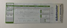 WWE No Mercy 2004 ticket stub