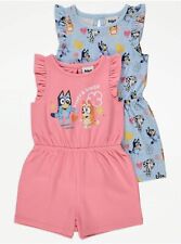 Bluey Character Playsuit x 2