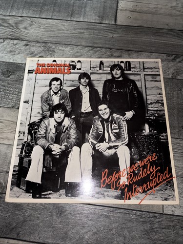 The animals before we - before, were