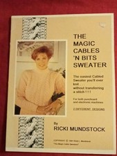 Knitting machine booklet - machine, booklet-