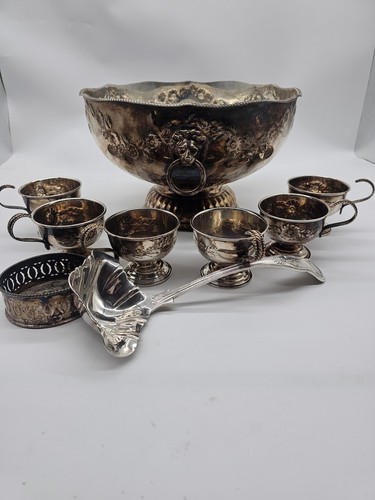 Vintage silver plated punch - vintage, silver-plated