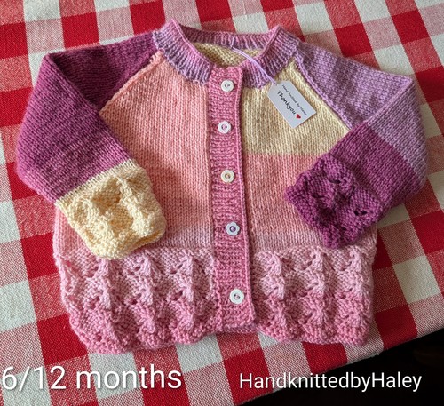 Hand knitted cardigan 12 - knitted,