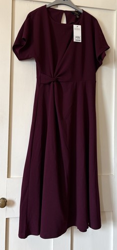 Bnwt lipsy burgundy wine - wine, twist