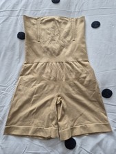 Conturve M-L Beige  Shaping Superpower Shorts Flexible Boning Never Worn