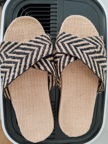 Women beige black slider - beige/black,