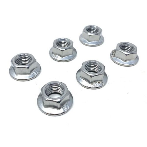 Rear sprocket nuts stainless - nuts,